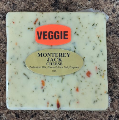 Vegetable Jack Cheese